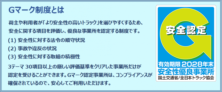 Gマーク制度とは